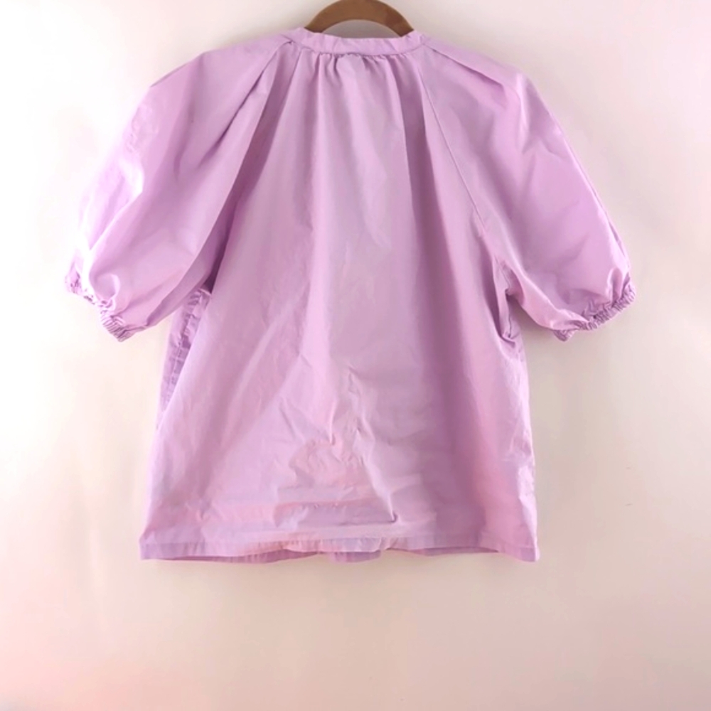 Who What Wear Lilac Blouse Size Large - Picture 9 of 11